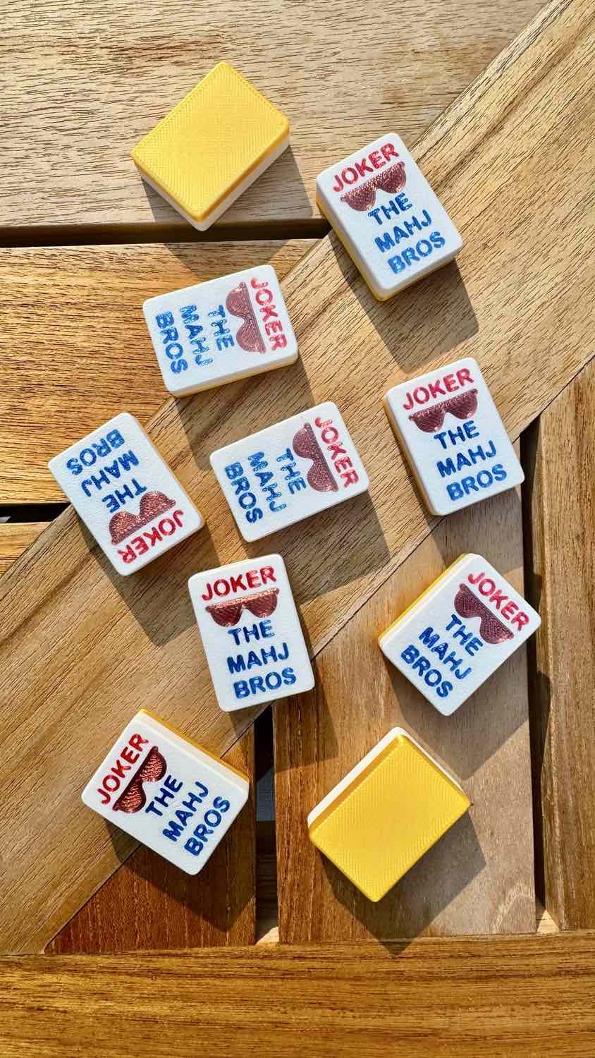 Custom Mahjong Tiles (Jokers or Blanks)