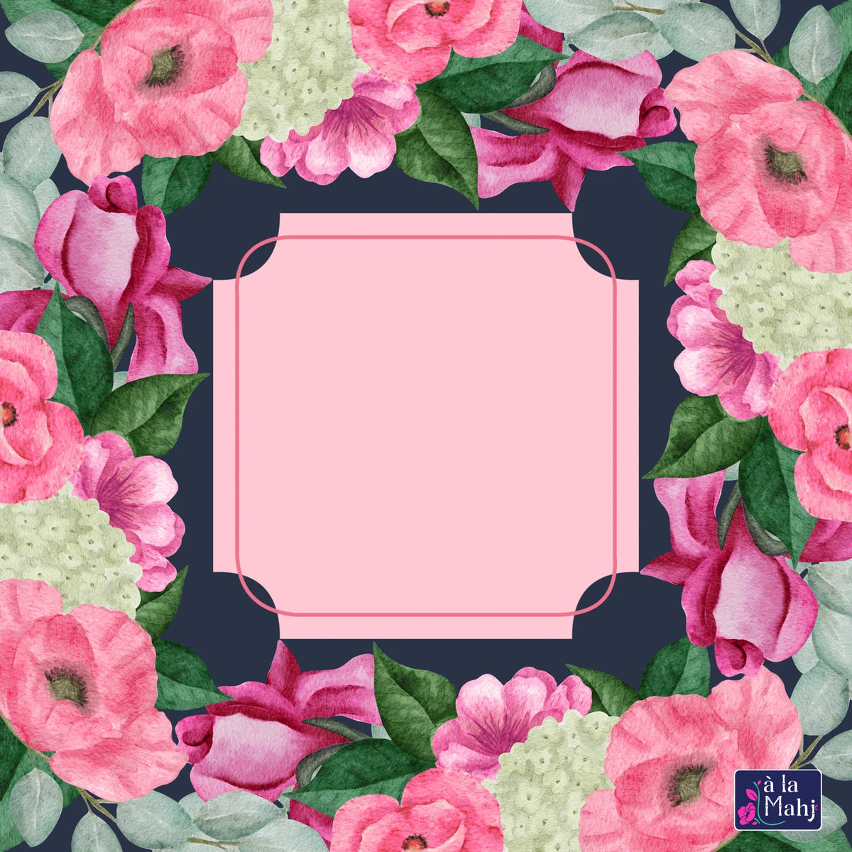 Mahjong Mat - Garden Party by a La Mahj