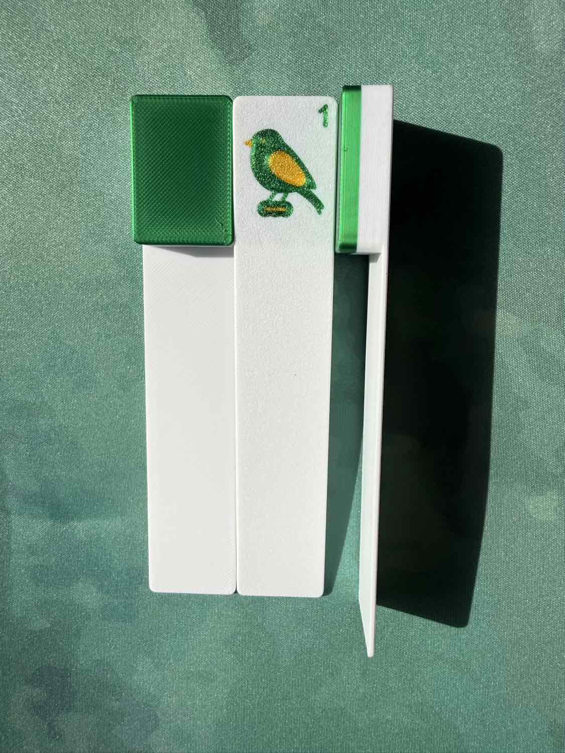emerald green bam bookmark