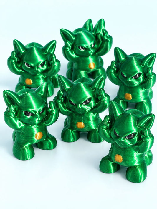 Goblin mahjong trinkets, 3D printed by Spools