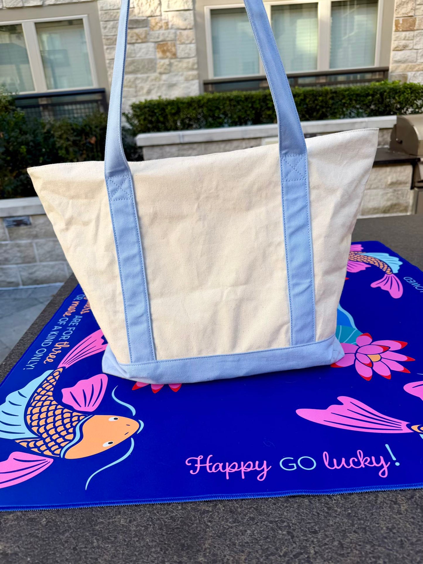 Zipper Carrying Tote For Mahjong Bundle