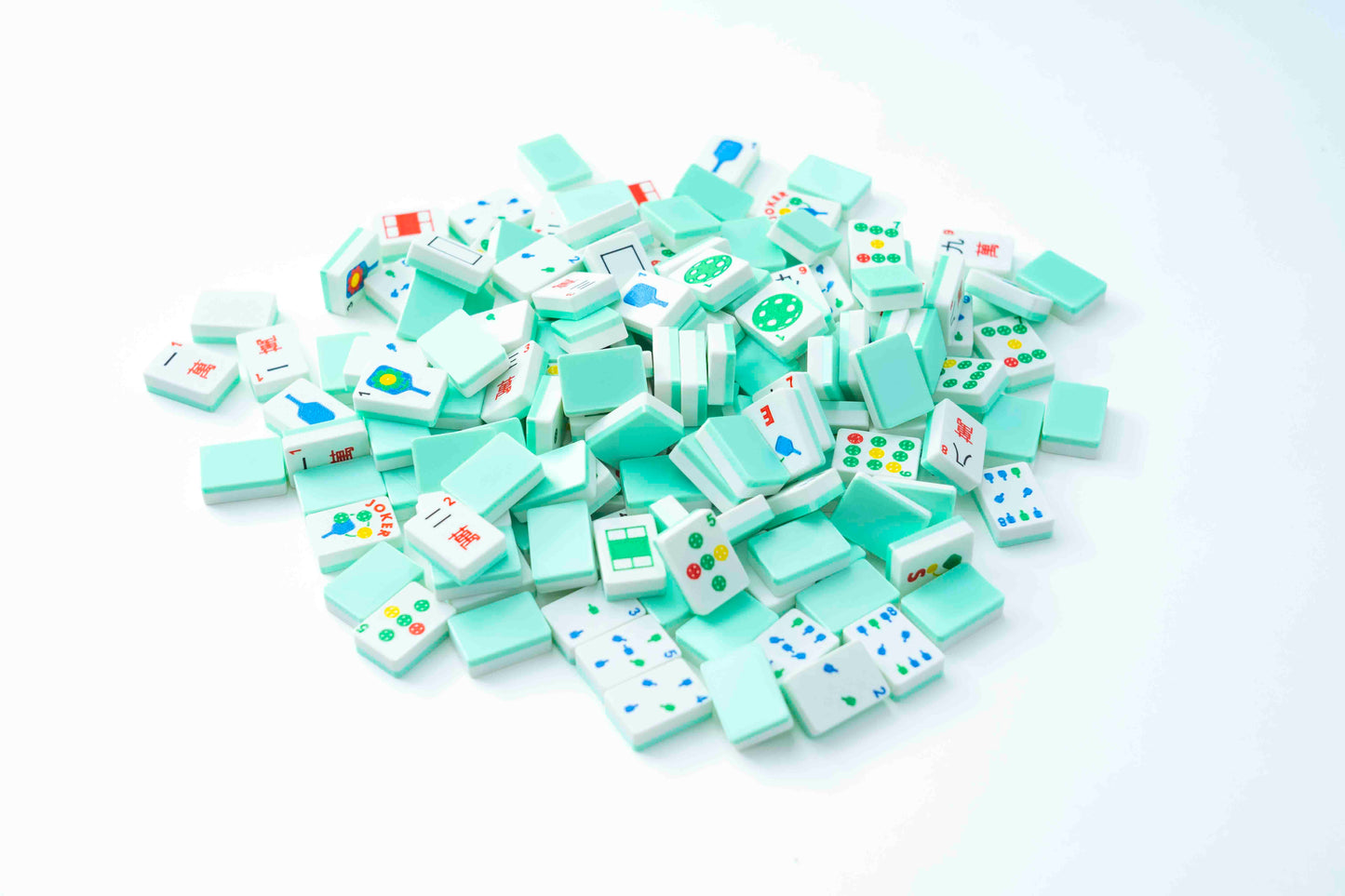 Travel Mahjong Tiles - Pickleball