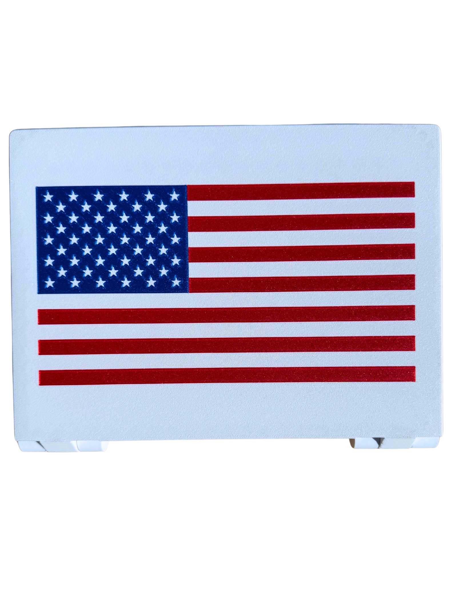 Travel Backgammon with an American Flag on it