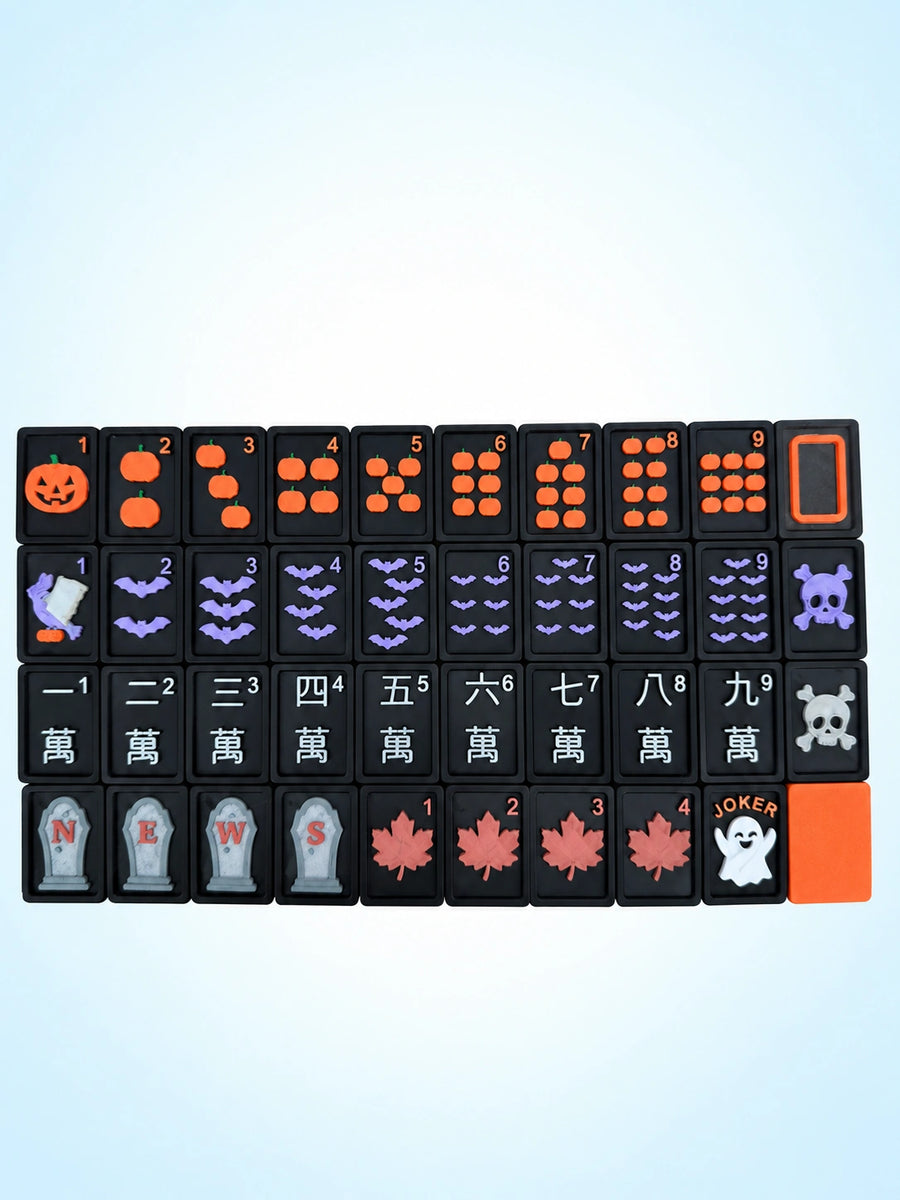 Travel Mahjong Tiles - Halloween