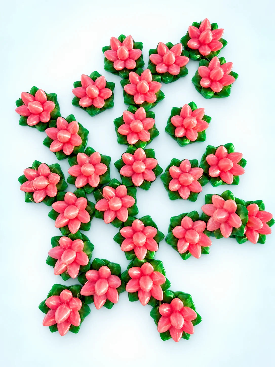 Lotus Flowers Mahjong Trinkets